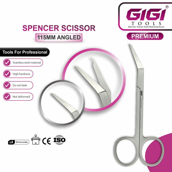 Spencer Scissors 155mm Angled