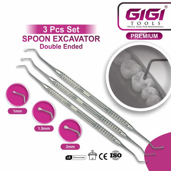 Spoon Excavator 3-Piece Set