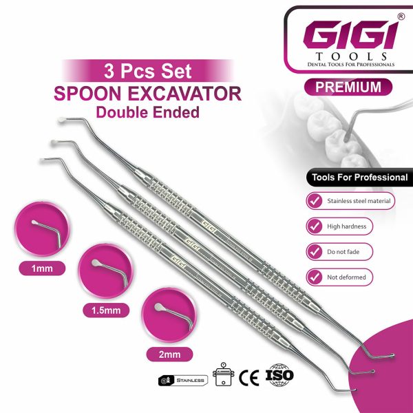 Spoon Excavator 3-Piece Set