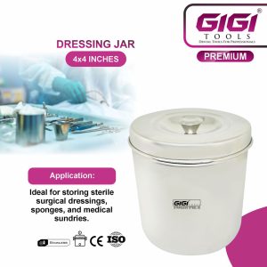 Stainless Steel Dressing Jar