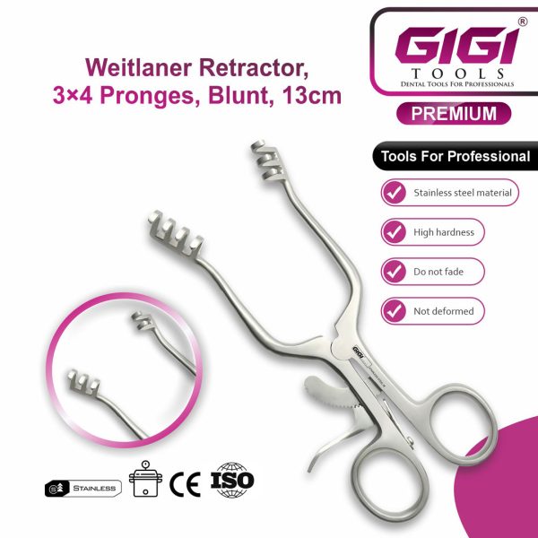 Weitlaner Retractor Set (Self-Retaining Surgical Instruments)