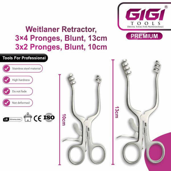 Weitlaner Retractor Set (Self-Retaining Surgical Instruments)